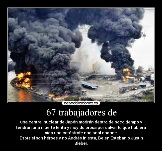 67 trabajadores de - 