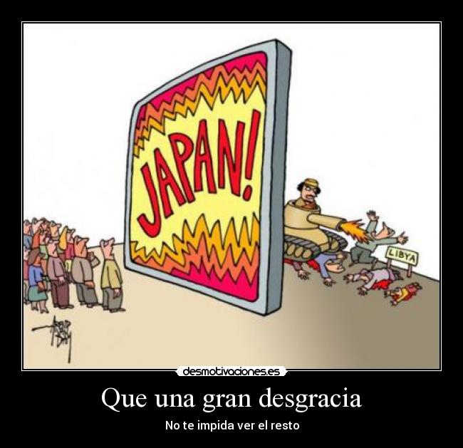 carteles japon libia guerra muerte desmotivaciones