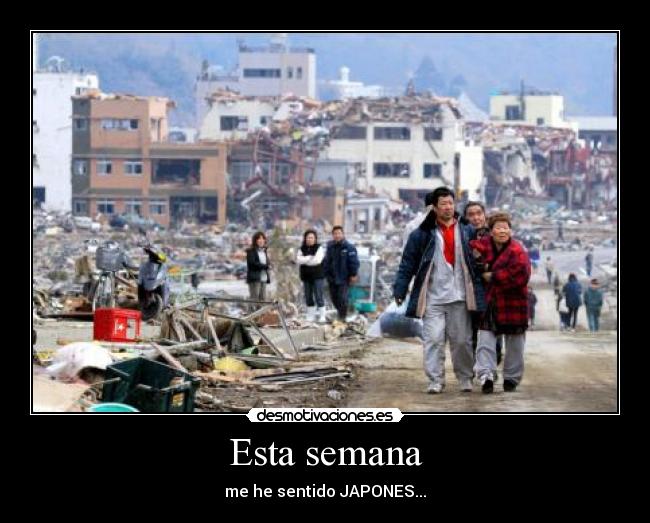 Esta semana - me he sentido JAPONES...