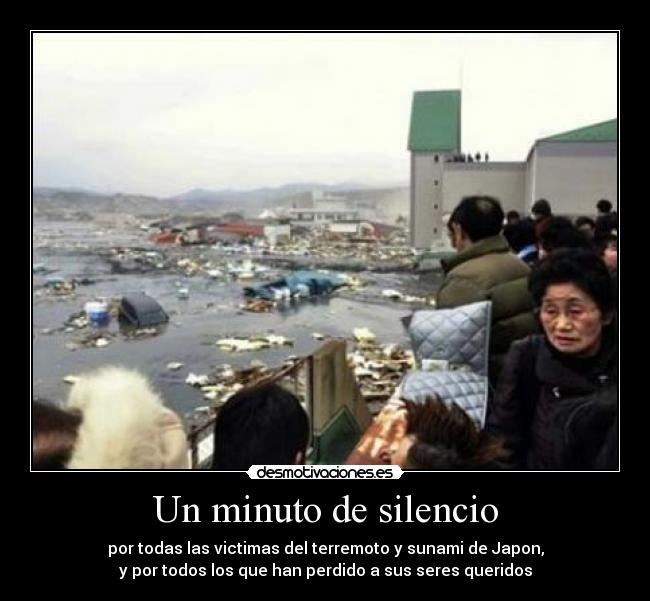 Un minuto de silencio -