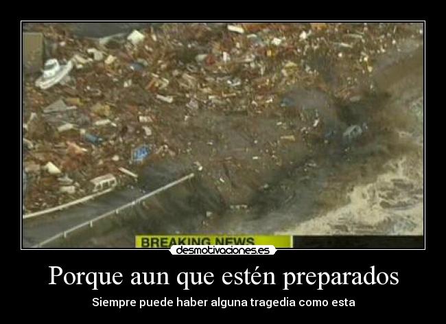 Porque aun que estén preparados -