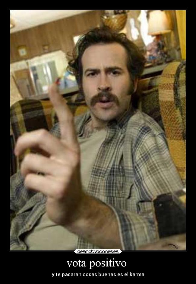 vota positivo -