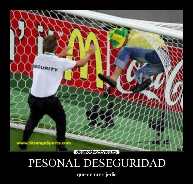 PESONAL DESEGURIDAD -