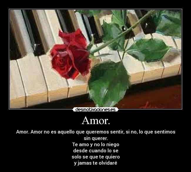 Amor. - 