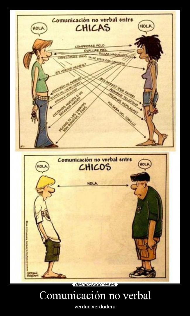 Comunicación no verbal - verdad verdadera