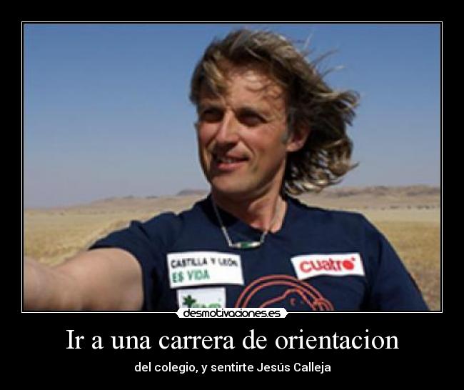 Ir a una carrera de orientacion - 