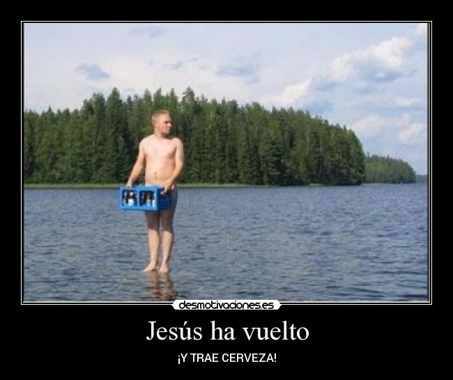 carteles jesus vuelto desmotivaciones