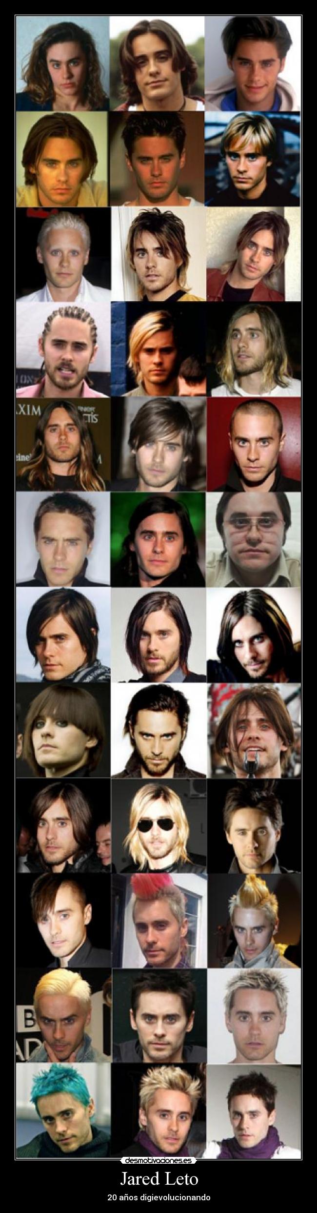 Jared Leto - 20 años digievolucionando