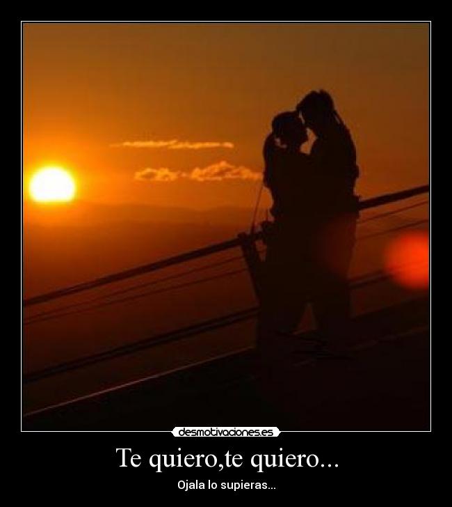 Te quiero,te quiero... -