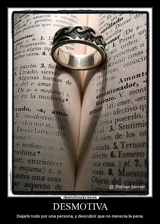 DESMOTIVA -