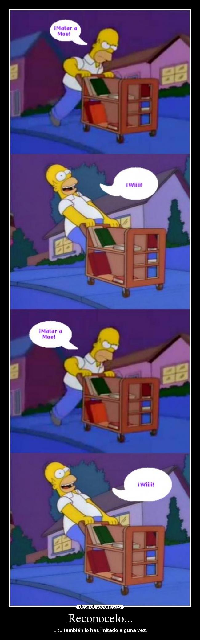 Reconocelo... - ...tu también lo has imitado alguna vez.