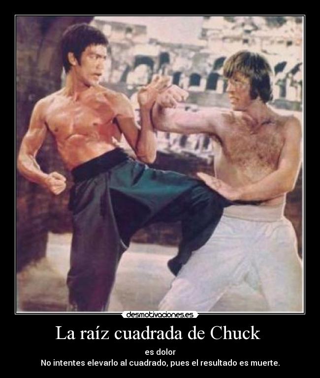 La raíz cuadrada de Chuck -