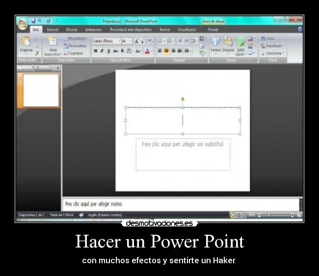 carteles power point desmotivaciones