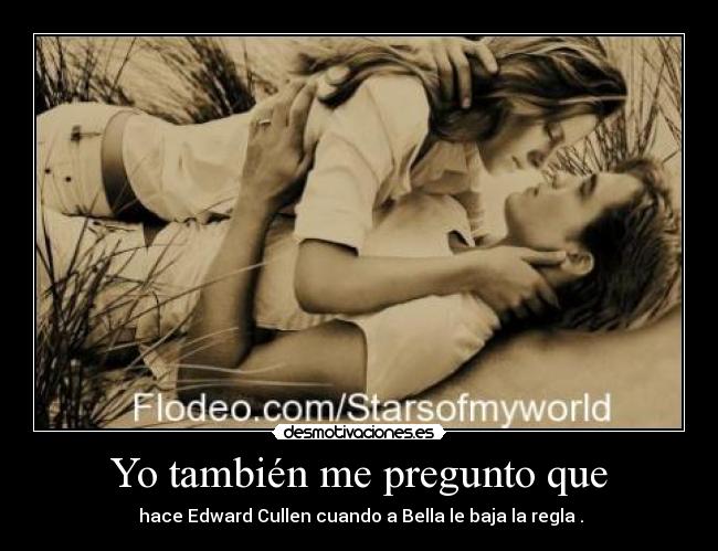 Yo también me pregunto que - 