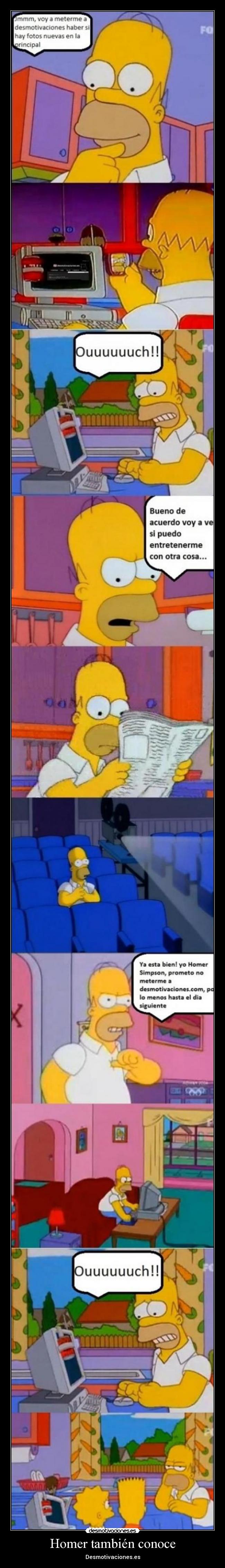 Homer también conoce - Desmotivaciones.es