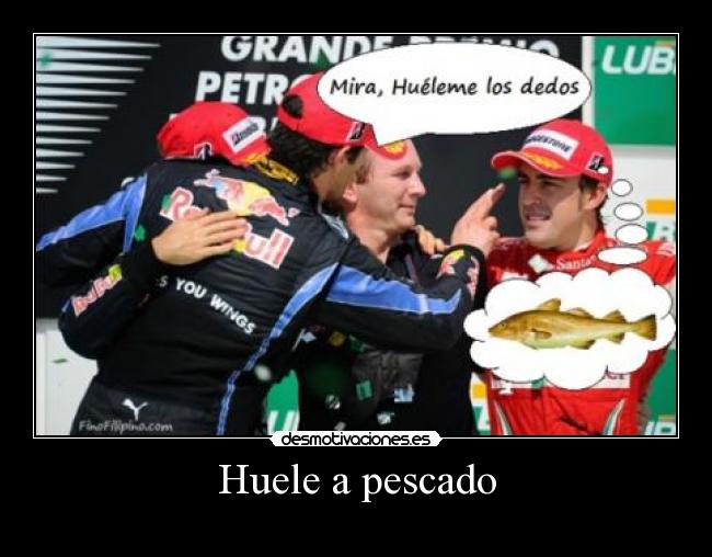 Huele a pescado -