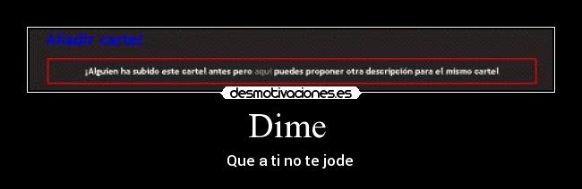Dime -