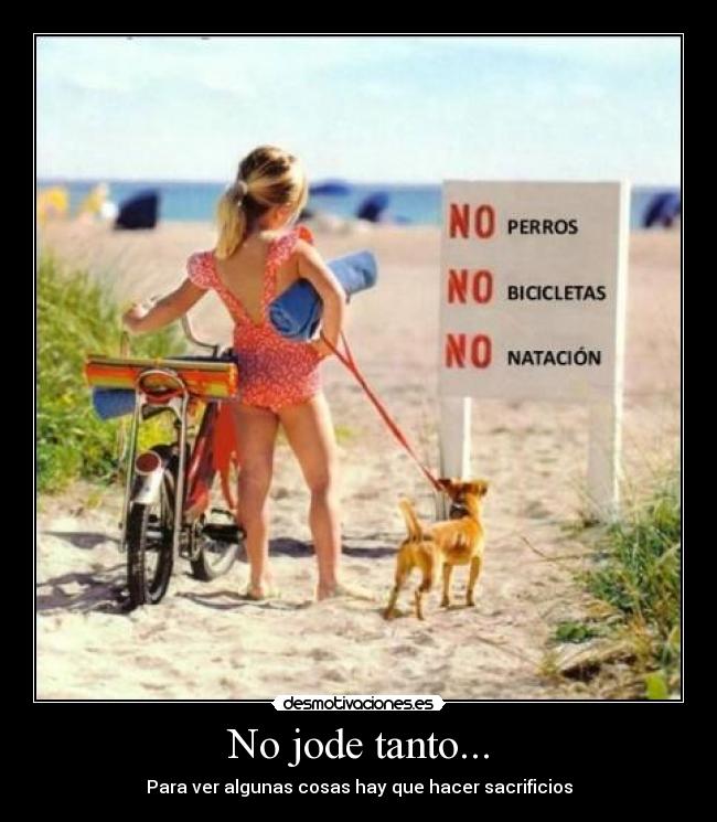 No jode tanto... - 