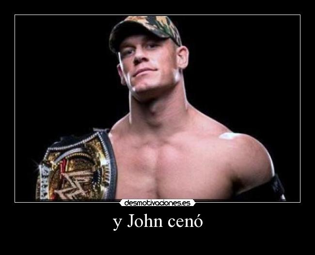 y John cenó - 