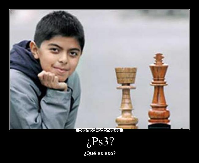 ¿Ps3? -