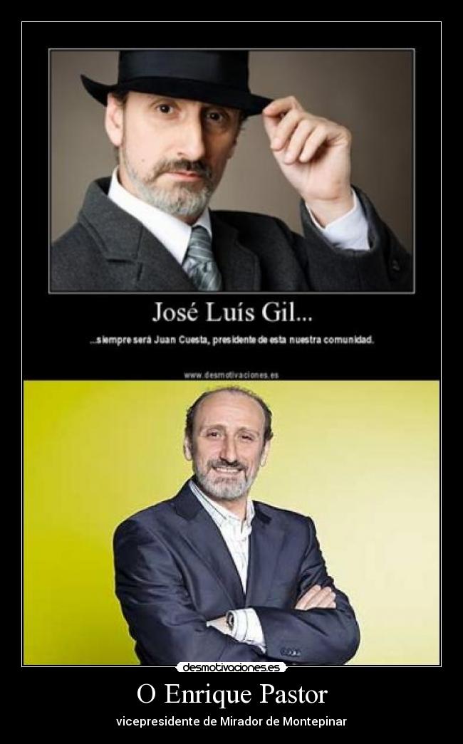 O Enrique Pastor -