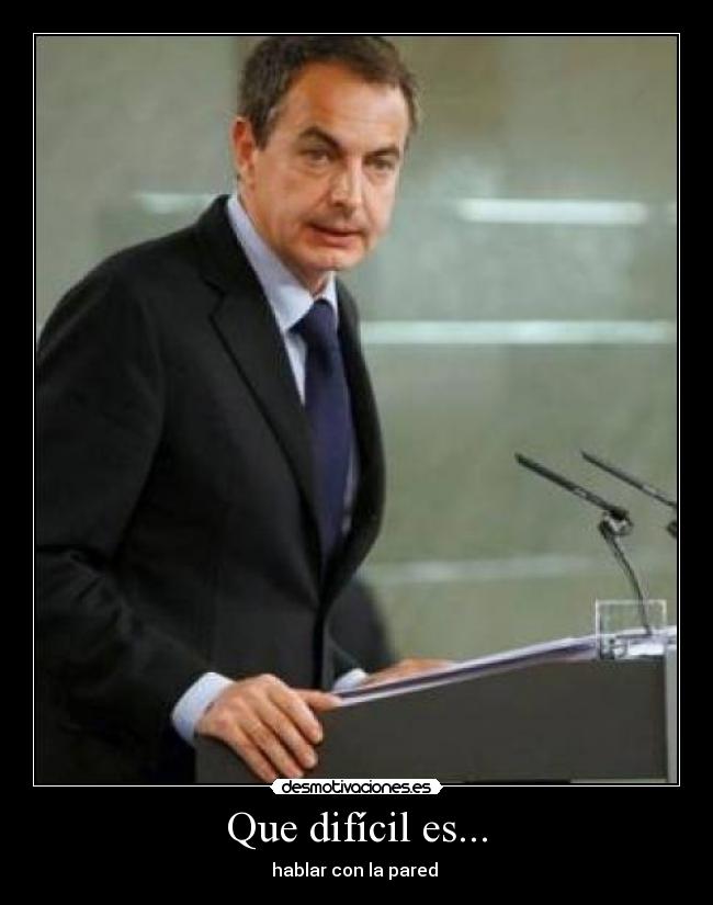 Que difícil es... -