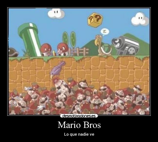 Mario Bros - Lo que nadie ve