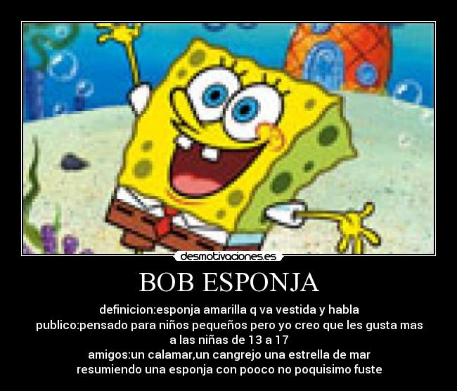 BOB ESPONJA -