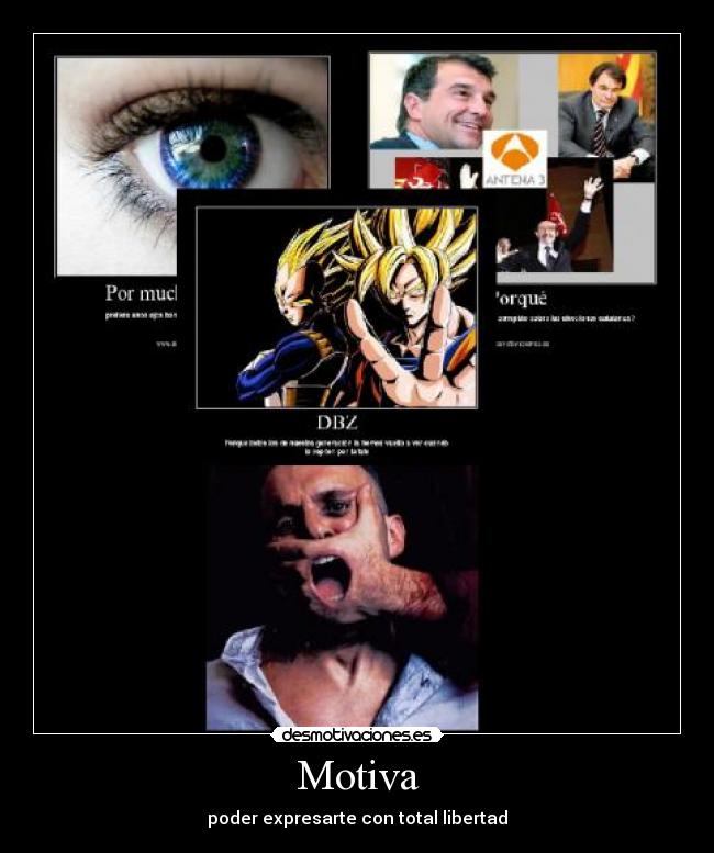 Motiva - poder expresarte con total libertad
