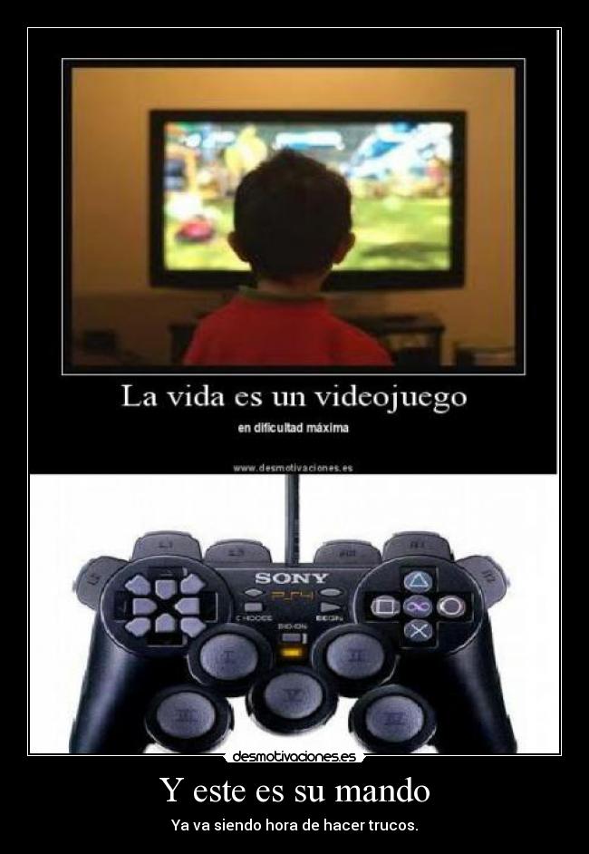 Y este es su mando -