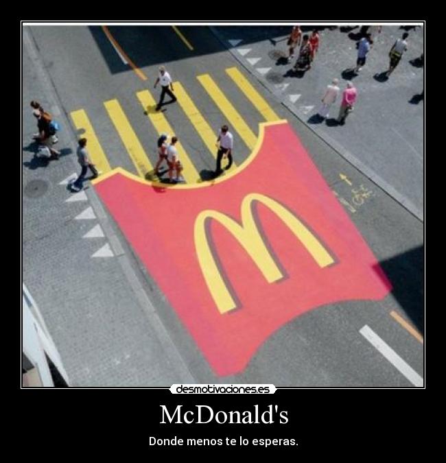 carteles mcdonalds desmotivaciones