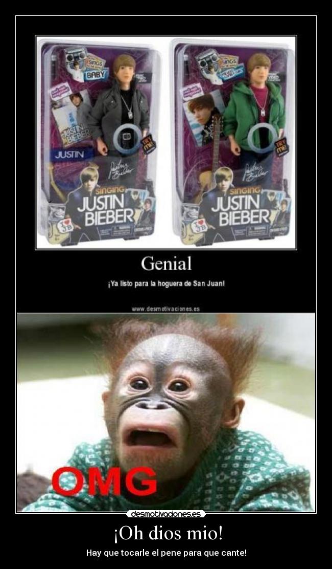 ¡Oh dios mio! - Hay que tocarle el pene para que cante!