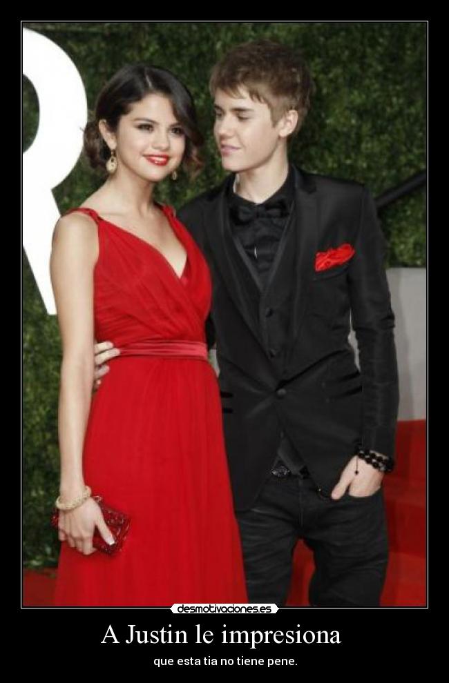 A Justin le impresiona  - 