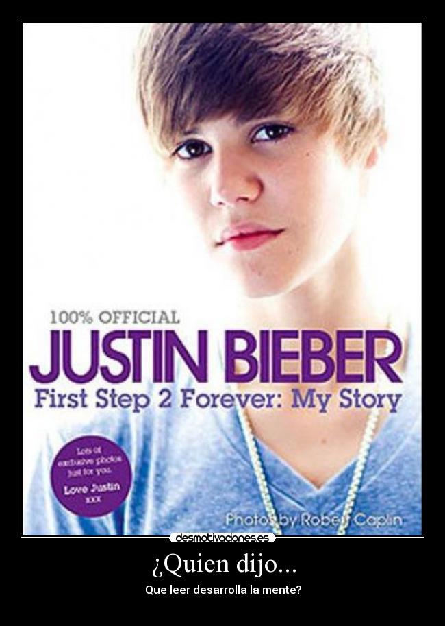 ¿Quien dijo... - Que leer desarrolla la mente?