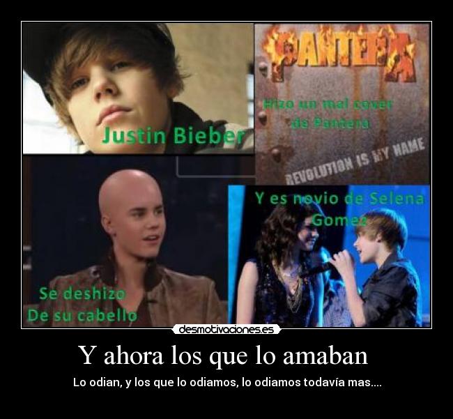 Y ahora los que lo amaban - Lo odian, y los que lo odiamos, lo odiamos todavía mas....