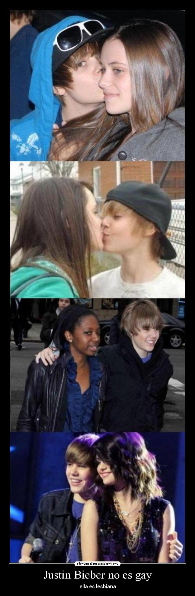 Justin Bieber no es gay -