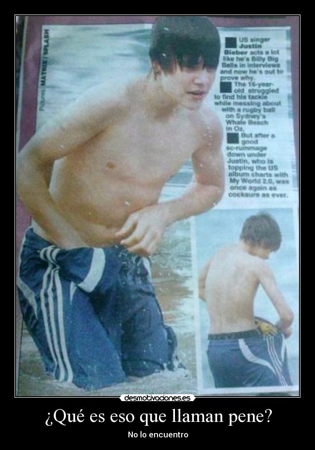 ¿Qué es eso que llaman pene? -