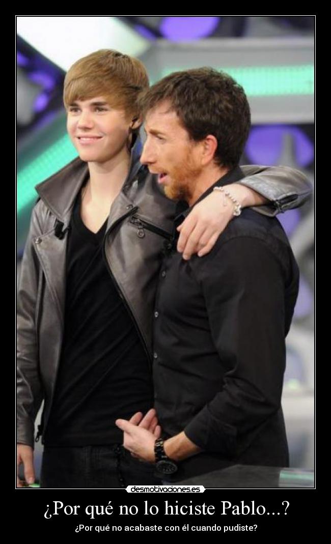 ¿Por qué no lo hiciste Pablo...? - 
