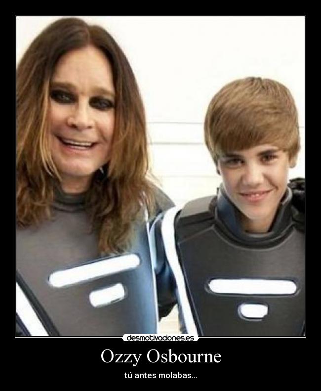 Ozzy Osbourne - tú antes molabas...