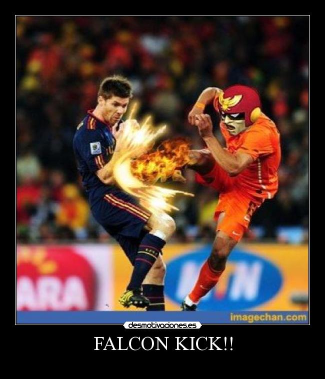 FALCON KICK!! -