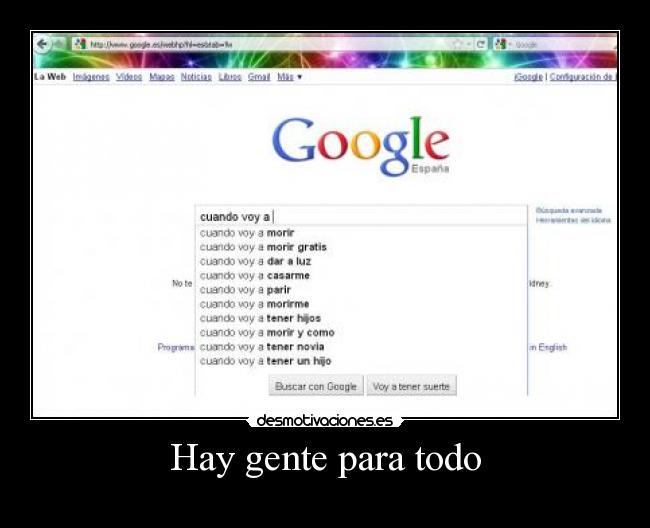 Hay gente para todo - 