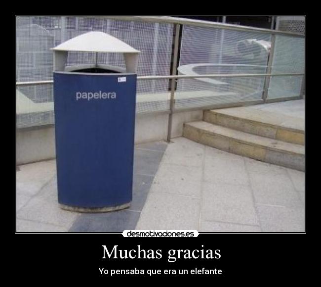 Muchas gracias - 