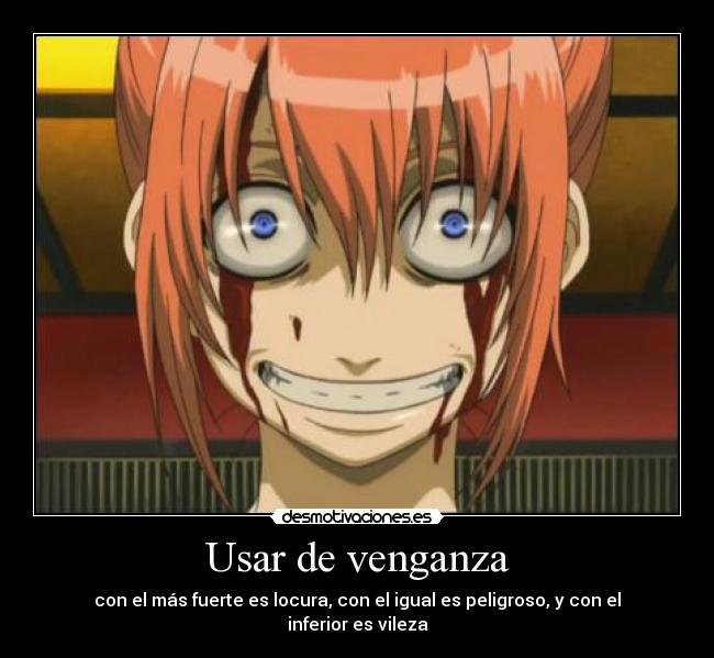 Usar de venganza -