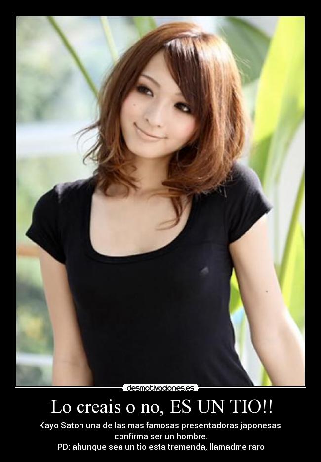 Lo creais o no, ES UN TIO!! -