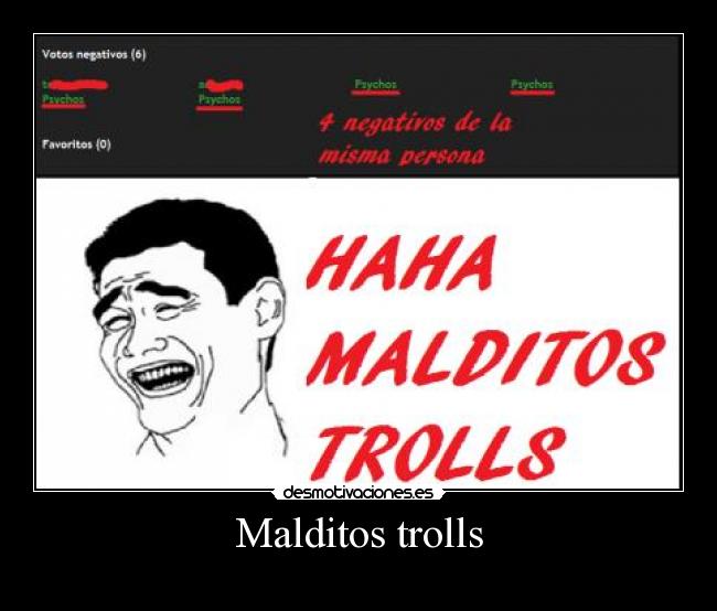 Malditos trolls -