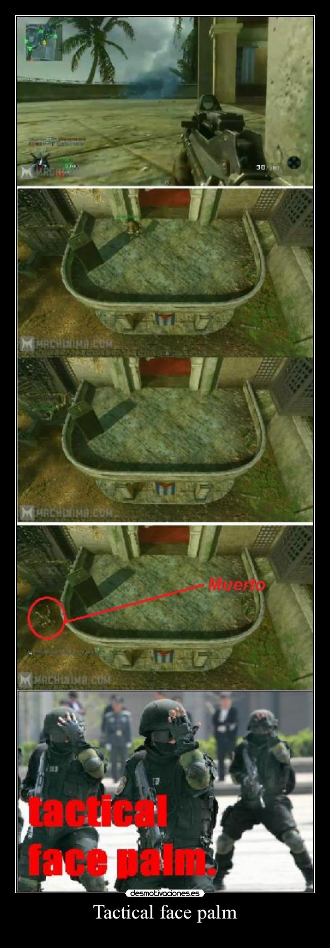 Tactical face palm -