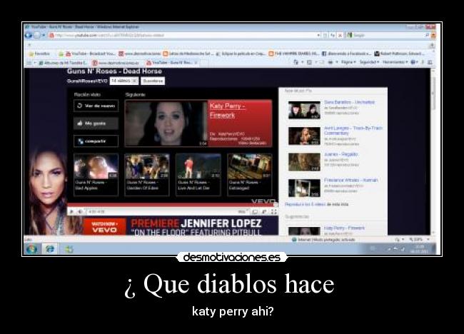 ¿ Que diablos hace - katy perry ahi?