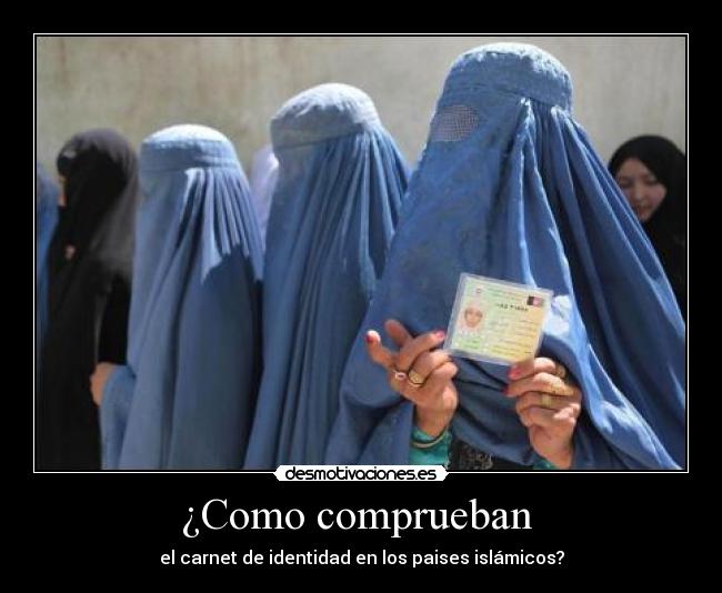 ¿Como comprueban -