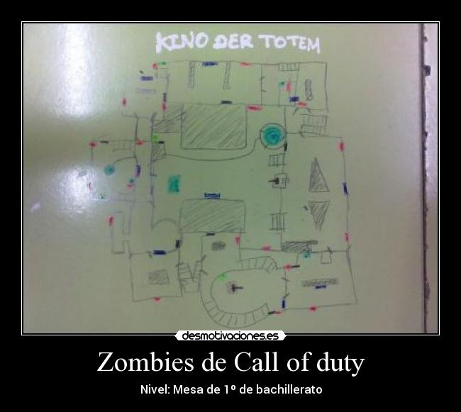 Zombies de Call of duty -