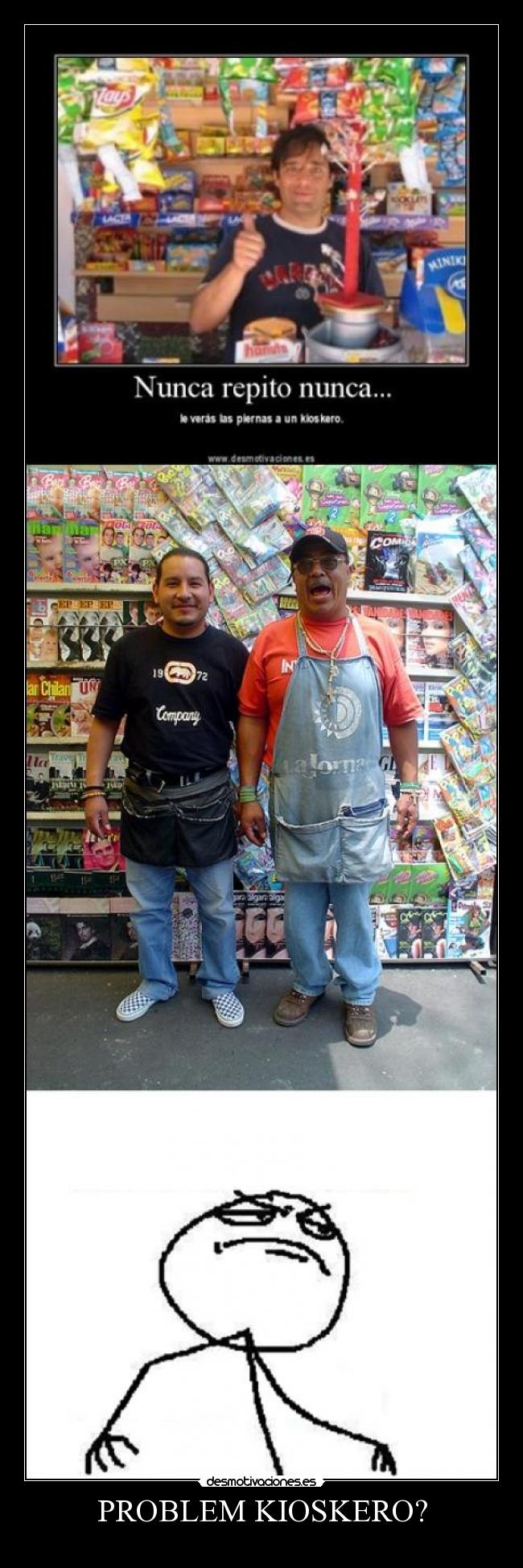 PROBLEM KIOSKERO? -